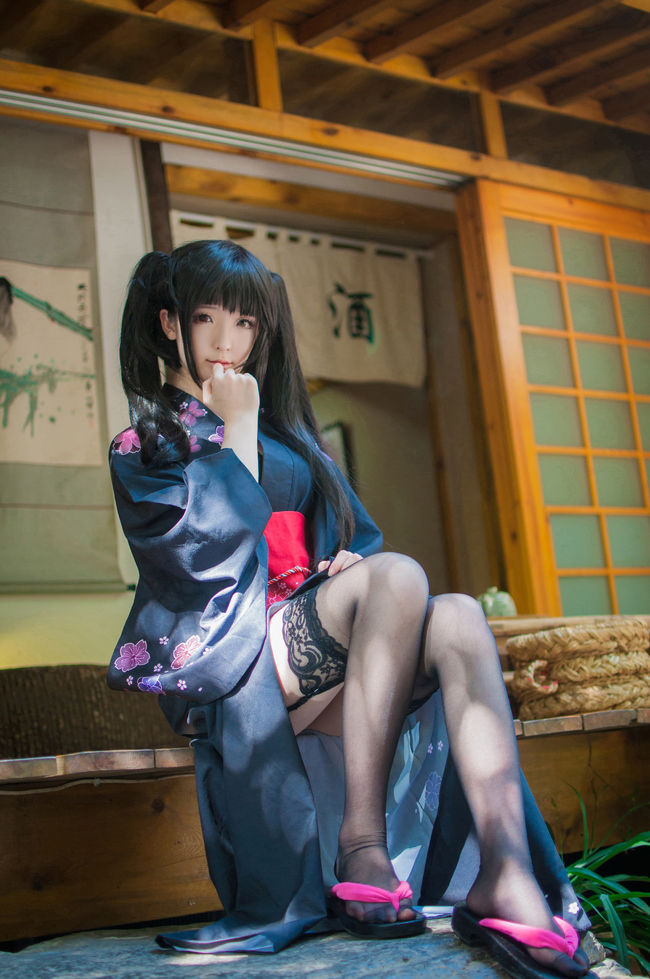 [cosplay]时崎狂三 浴衣ver.[二次元cos]