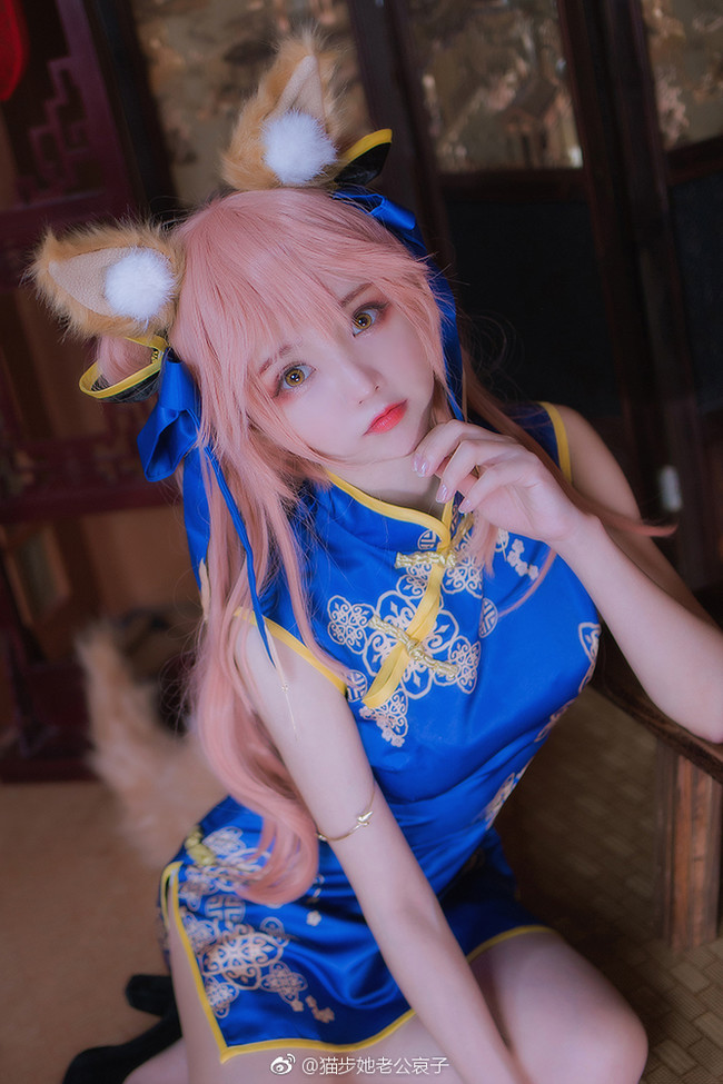 [cosplay]玉藻前同人旗袍[二次元cos]