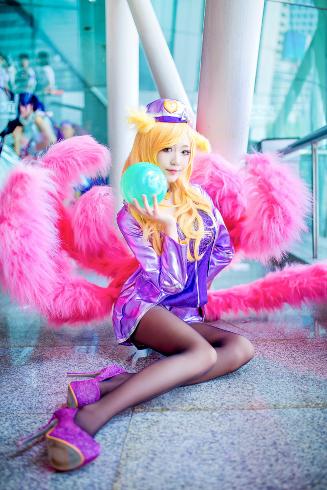 [cosplay]偶像歌手阿狸[二次元cos]