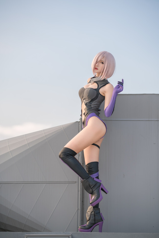 [cosplay]Fate/Grand Order 玛修[二次元cos]