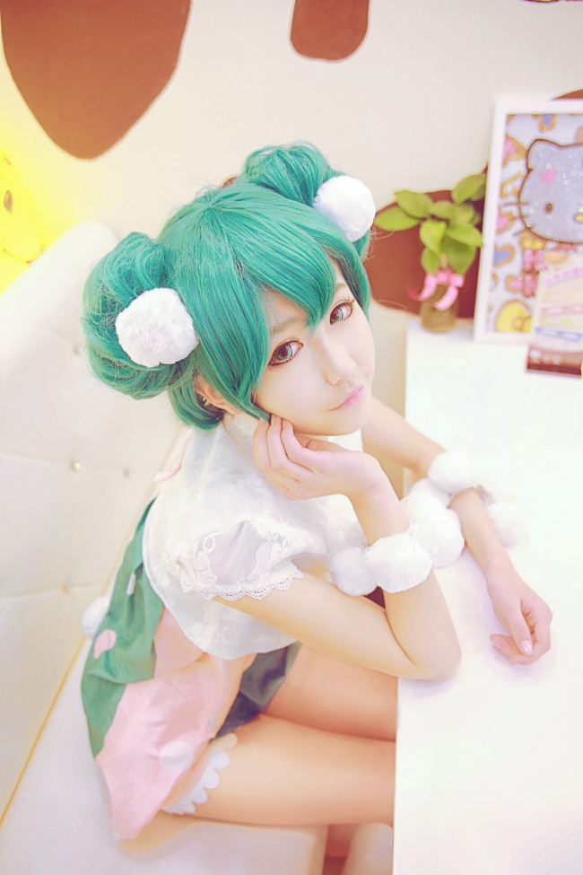 [cosplay]初音未来 动物占卜[二次元cos]