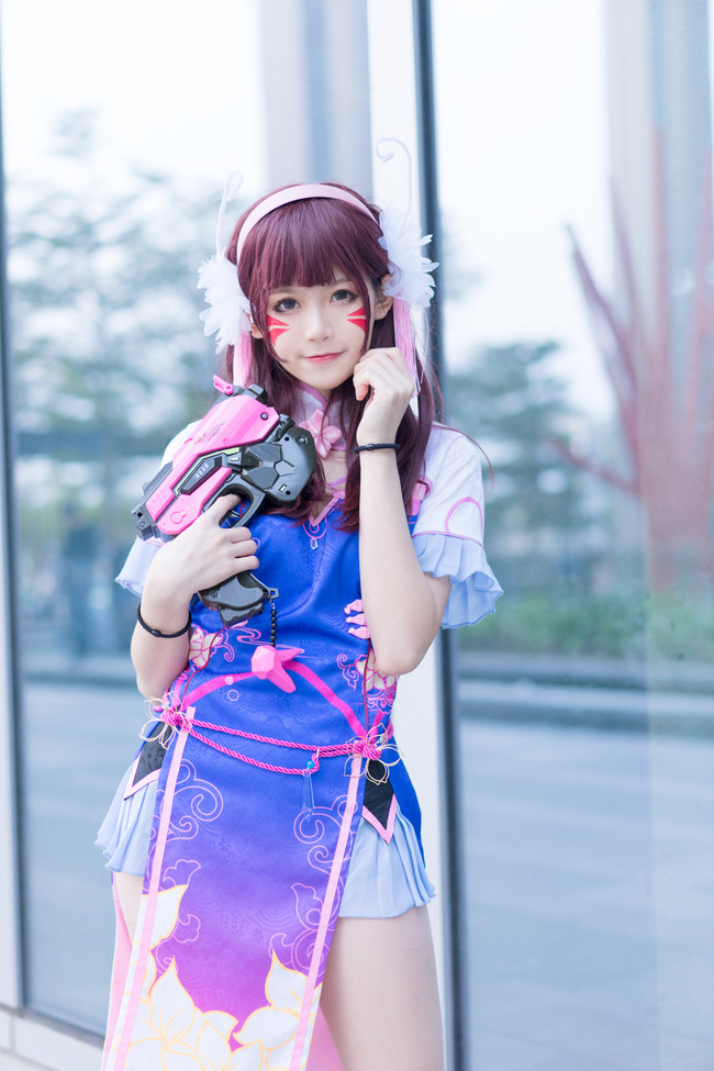 [cosplay]DVA一分，坏蛋零分！！[二次元cos]