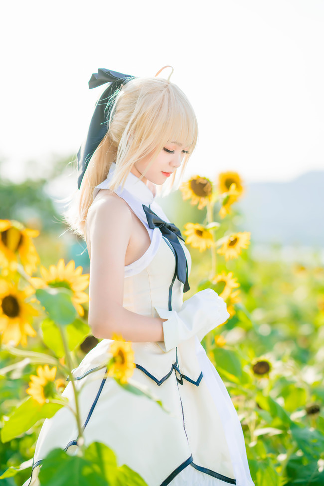 [cosplay]見ていでください——あなだに勝利を——！[二次元cos]