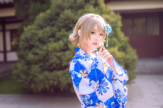 [cosplay]渡边曜—浴衣未觉醒[二次元cos]