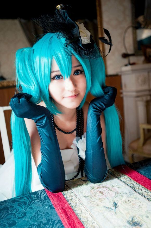 [cosplay]迷人大眼夺魄勾魂 国产萌妹初音未来COS赏[二次元cos]