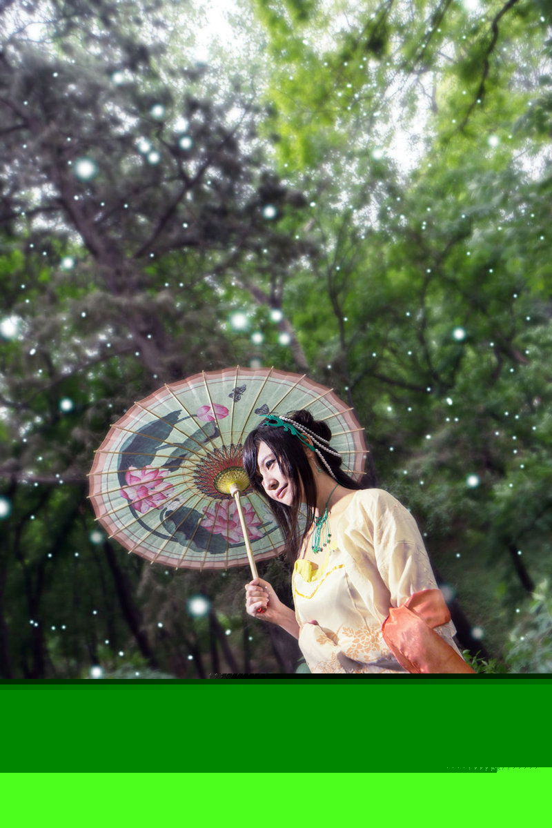 [cosplay]极致清纯美女COS《仙剑》唐雨柔，古装也诱人[二次元cos]