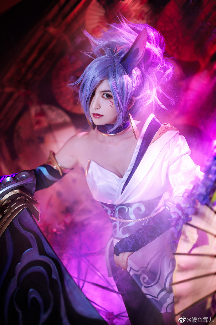 【cos正片】《英雄联盟》锐雯 灵魂莲华皮肤 cosplay欣赏