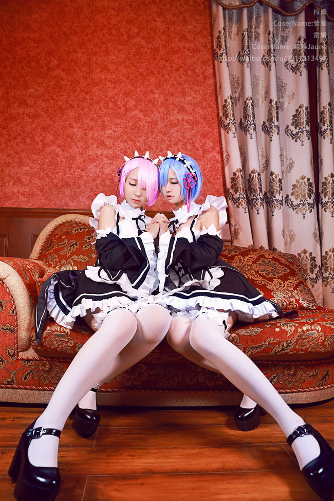 [cosplay]Re：从零开始的异世界生活 拉姆&amp;蕾姆[二次元cos]
