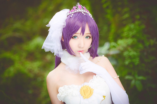 [cosplay]《love live》东条希【觉醒婚纱】[二次元cos]