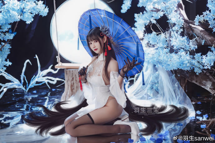 【COS正片】碧蓝航线 逸仙 改 旗袍cos cn羽生三未