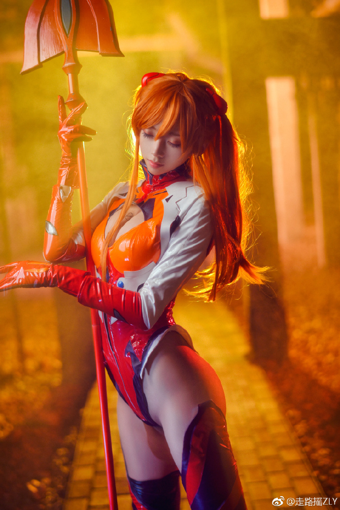 【cos正片】绝对的女神《新世纪福音战士》明日香 cosplay欣赏