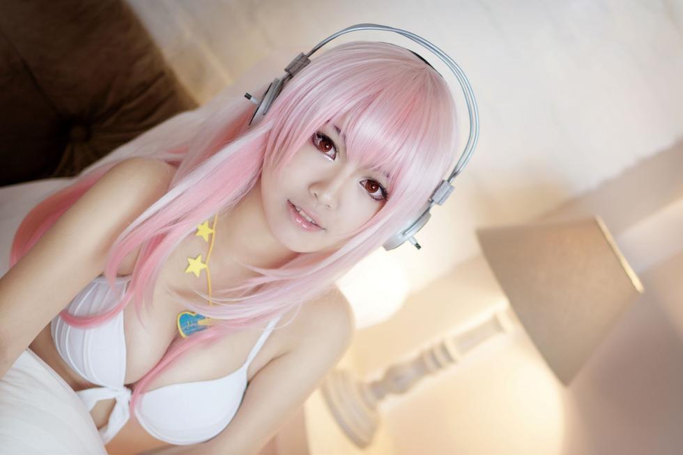 [cosplay]超美少女COS泳装索尼子[二次元cos]