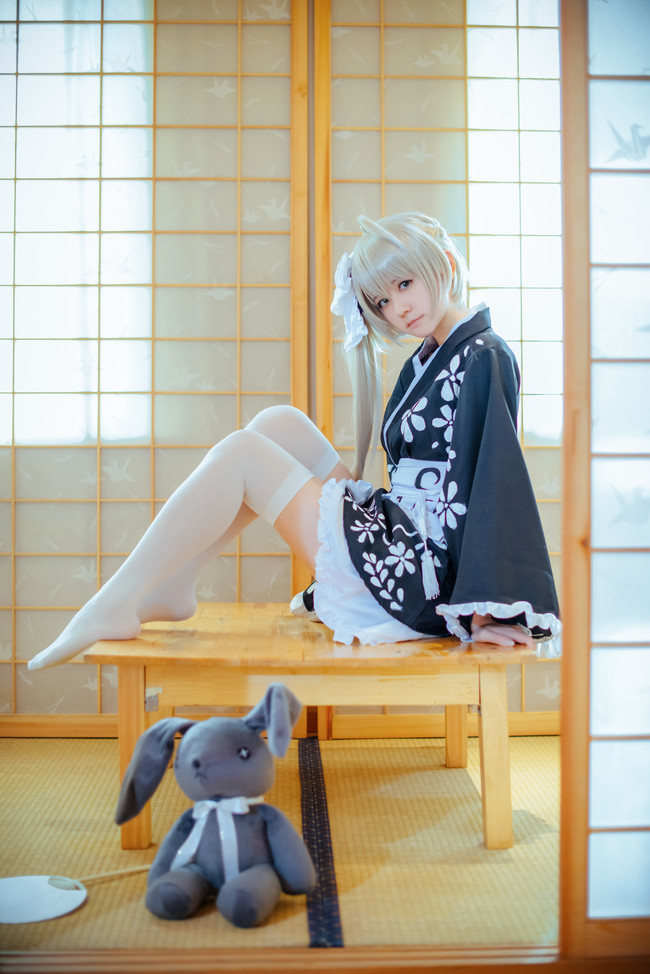 [cosplay]缘之空——穹妹和服ver.[二次元cos]