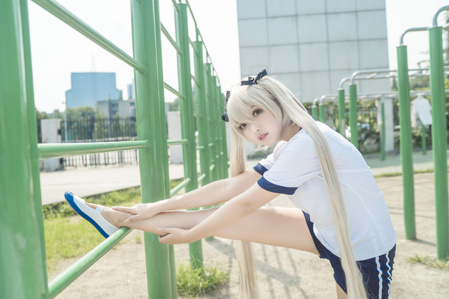 [cosplay]穹妹·锻炼时[二次元cos]