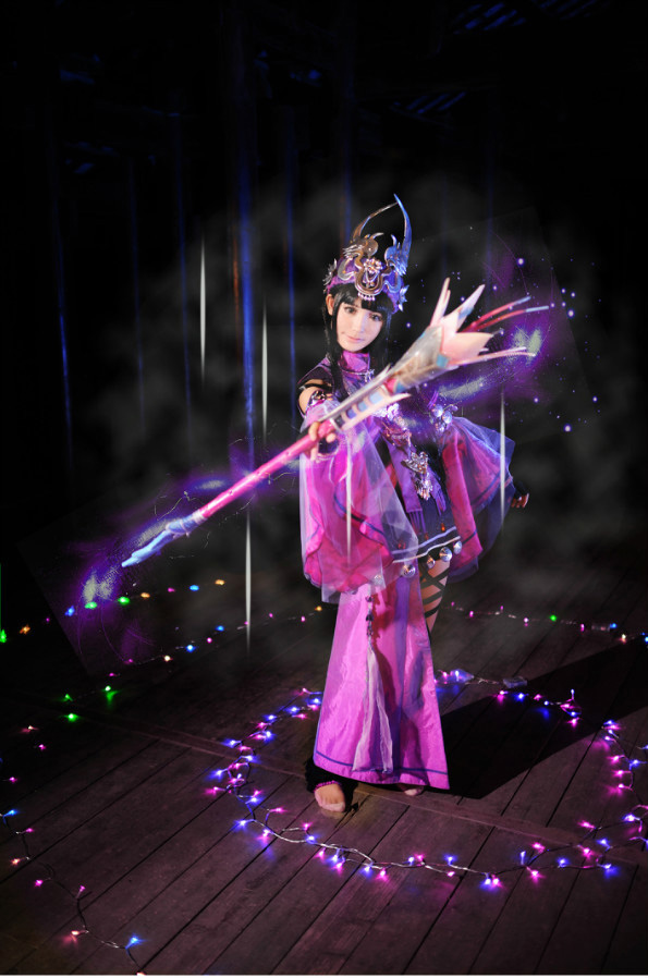 [cosplay]「剑网三」五毒破军萝莉cos[二次元cos]