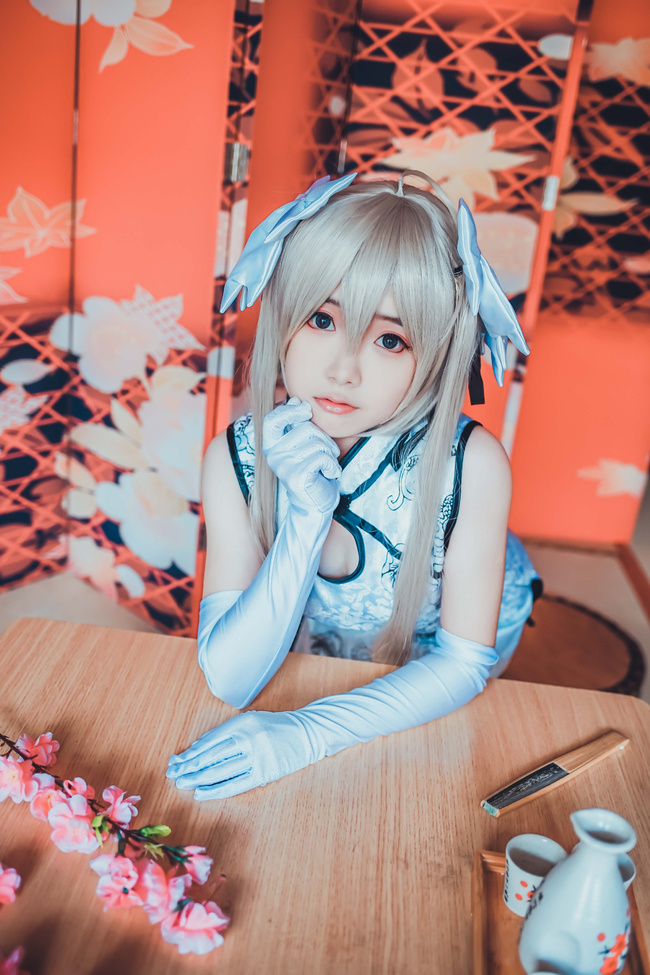 [cosplay]缘之空 穹妹 旗袍[二次元cos]