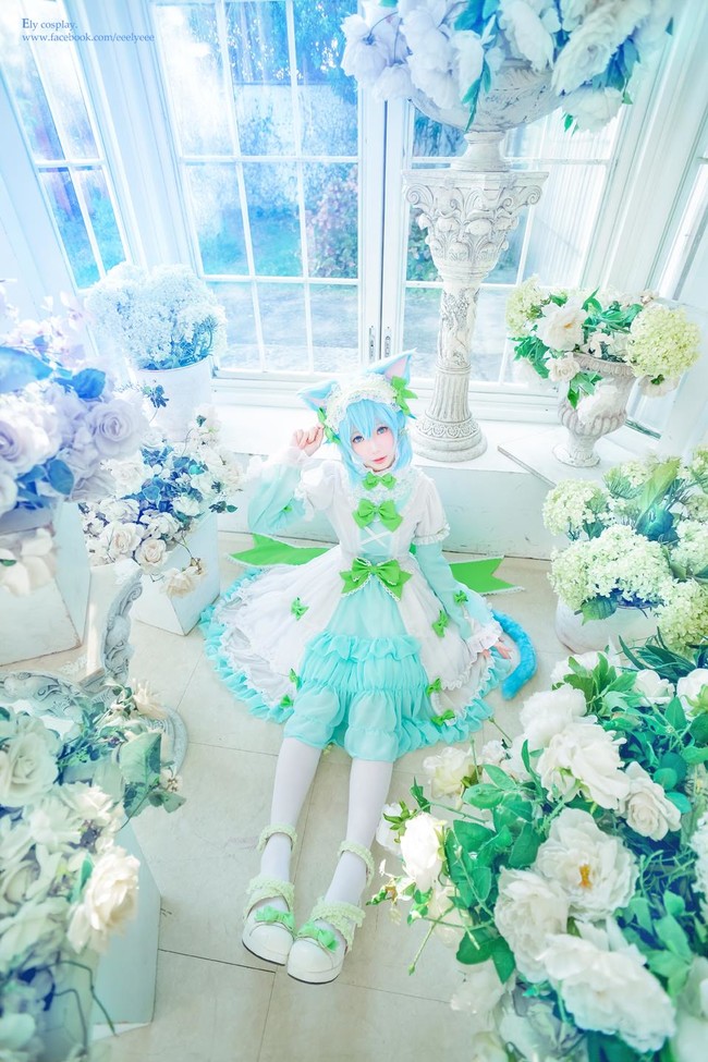 [cosplay]+刀劍神域+ 詩乃 Elysion 西洋系列[二次元cos]