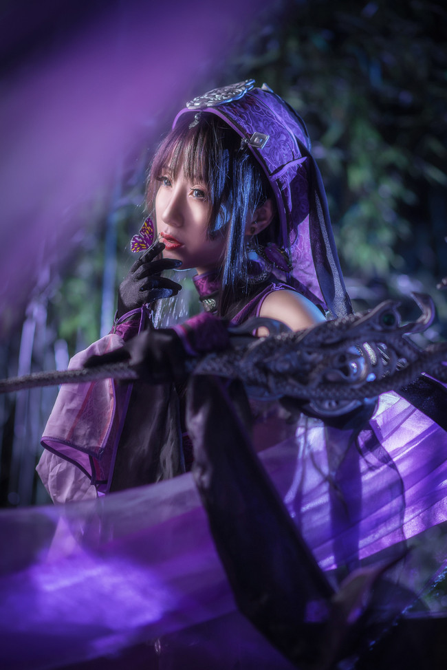 [cosplay]剑网三定国毒姐[二次元cos]