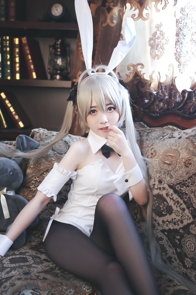 [cosplay]缘之空 穹妹 兔女郎[二次元cos]