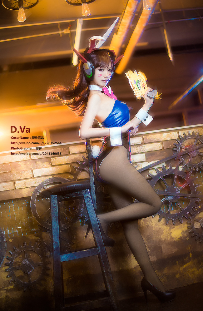 [cosplay]《守望先锋》D.Va兔女郎[二次元cos]