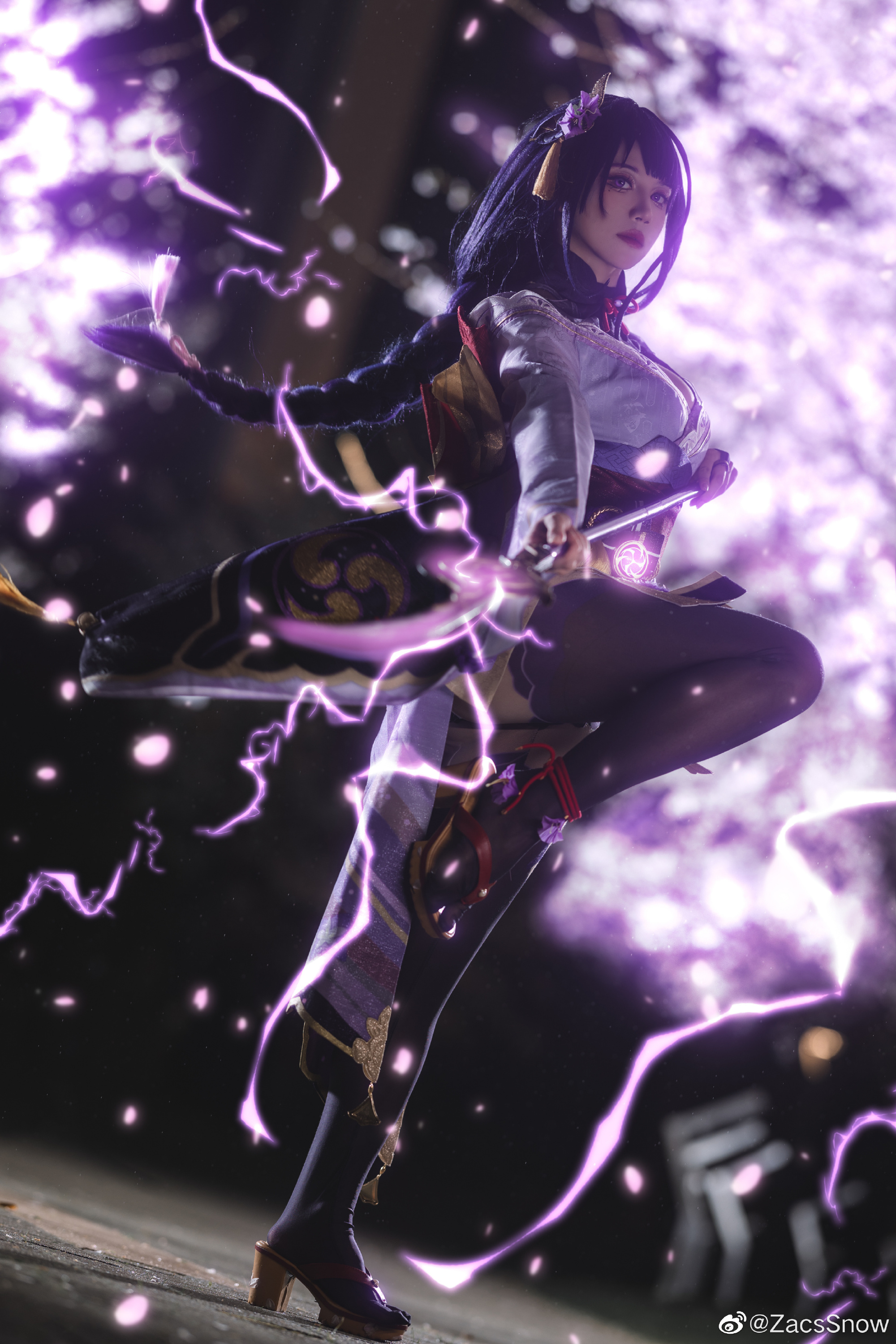《原神》雷电将军cosplay欣赏@贰加六