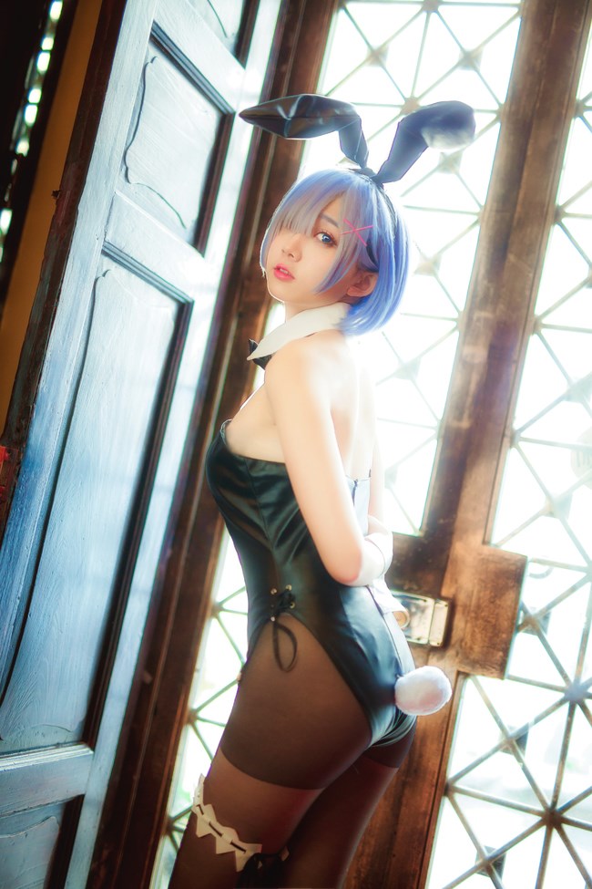 [cosplay]蕾姆 同人 兔女郎cos[二次元cos]