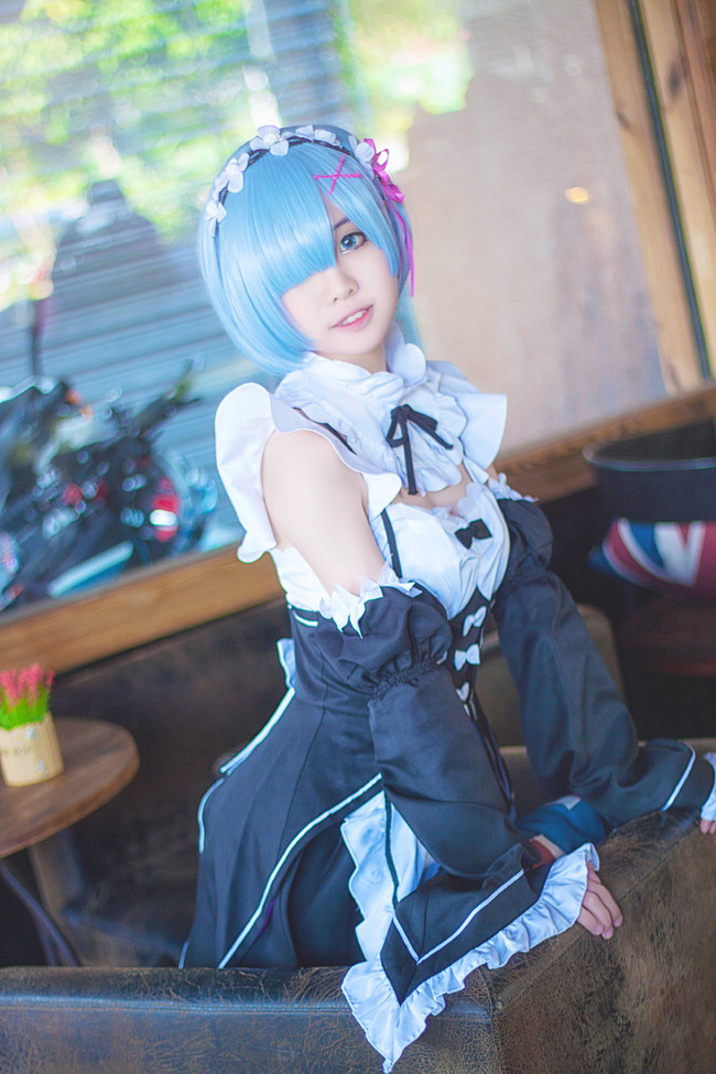 [cosplay]蕾姆女仆[二次元cos]