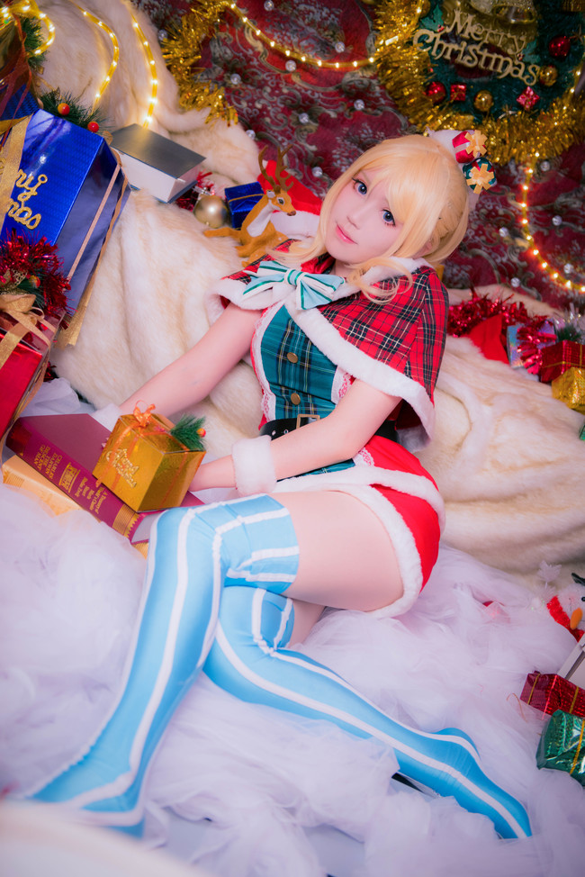 [cosplay]Pure Snow——SR圣诞卡牌绚濑绘里[二次元cos]
