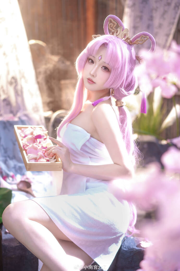 【COS正片】崩坏星穹铁道 青雀 符玄cos 同人温泉创作 cn小南宫&amp;菠萝