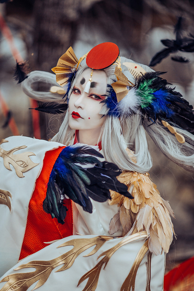 [cosplay]姑获鸟金鸾鹤羽[二次元cos]