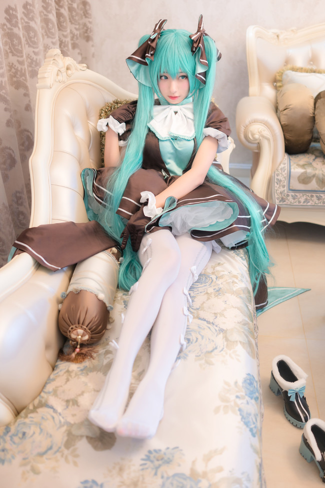 [cosplay]39生诞兔子miku[二次元cos]