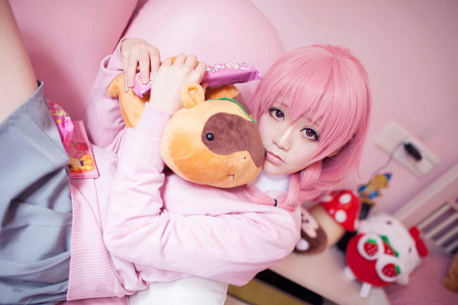 [cosplay]妖狐×仆SS 粉色吃货[二次元cos]