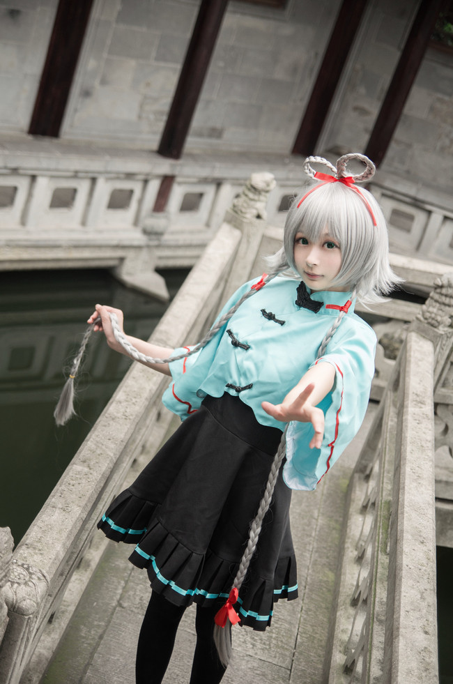 [cosplay]【AK.Echo】三月雨-洛天依-今日穿时空，唯吾独自留。[二次元cos]
