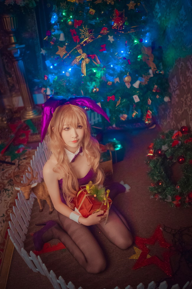 [cosplay]Cosplay 龙与虎 逢坂大河 兔女郎[二次元cos]