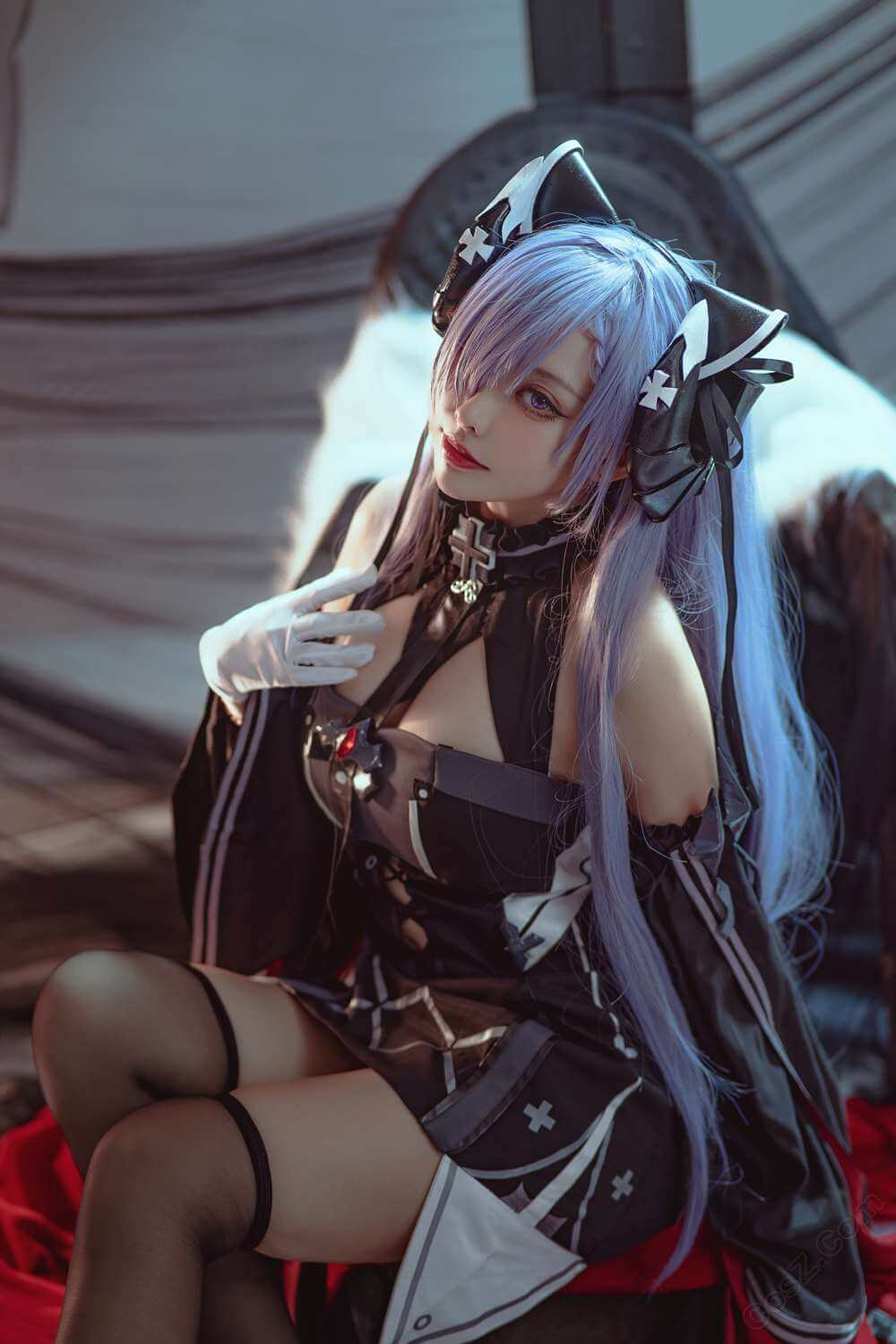 【COS正片】碧蓝航线奥古斯特女王cos cn宮本桜