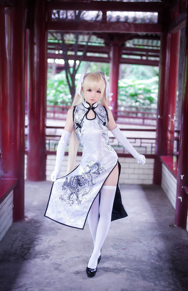 [cosplay]春日野穹 旗袍[二次元cos]