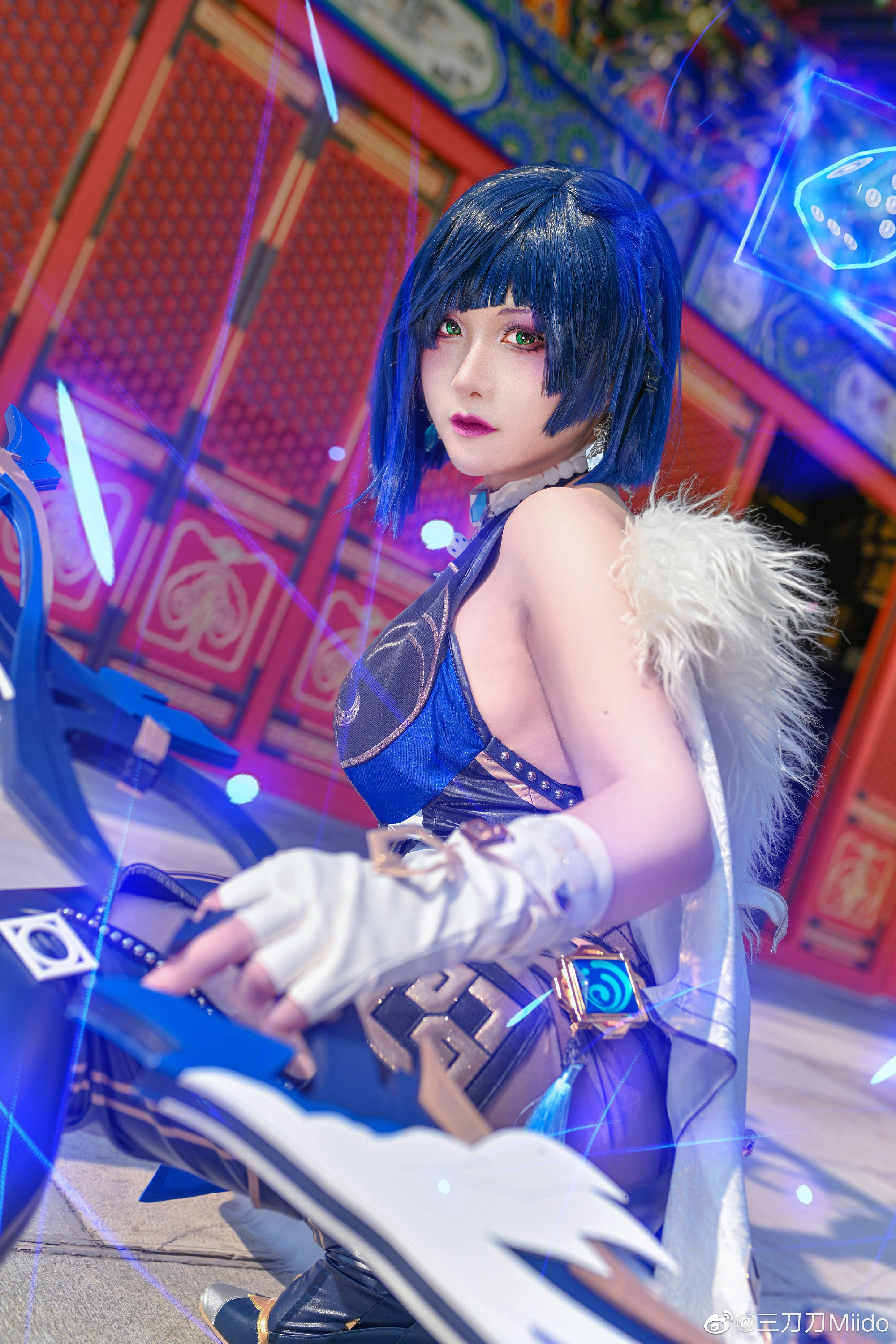 《原神》夜兰 cosplay欣赏 @三刀刀Miido