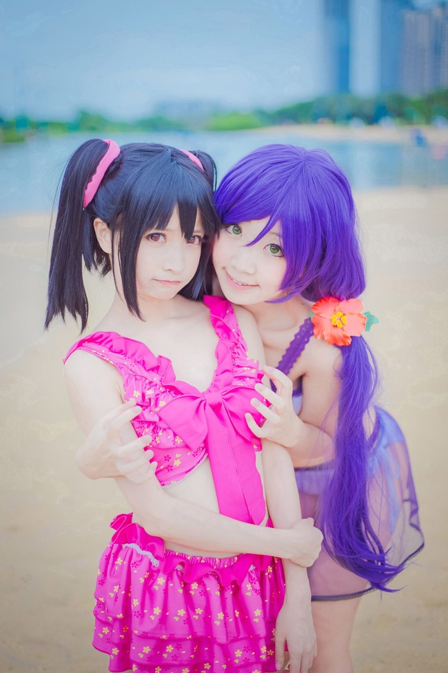 [cosplay]希妮夏日水着[二次元cos]