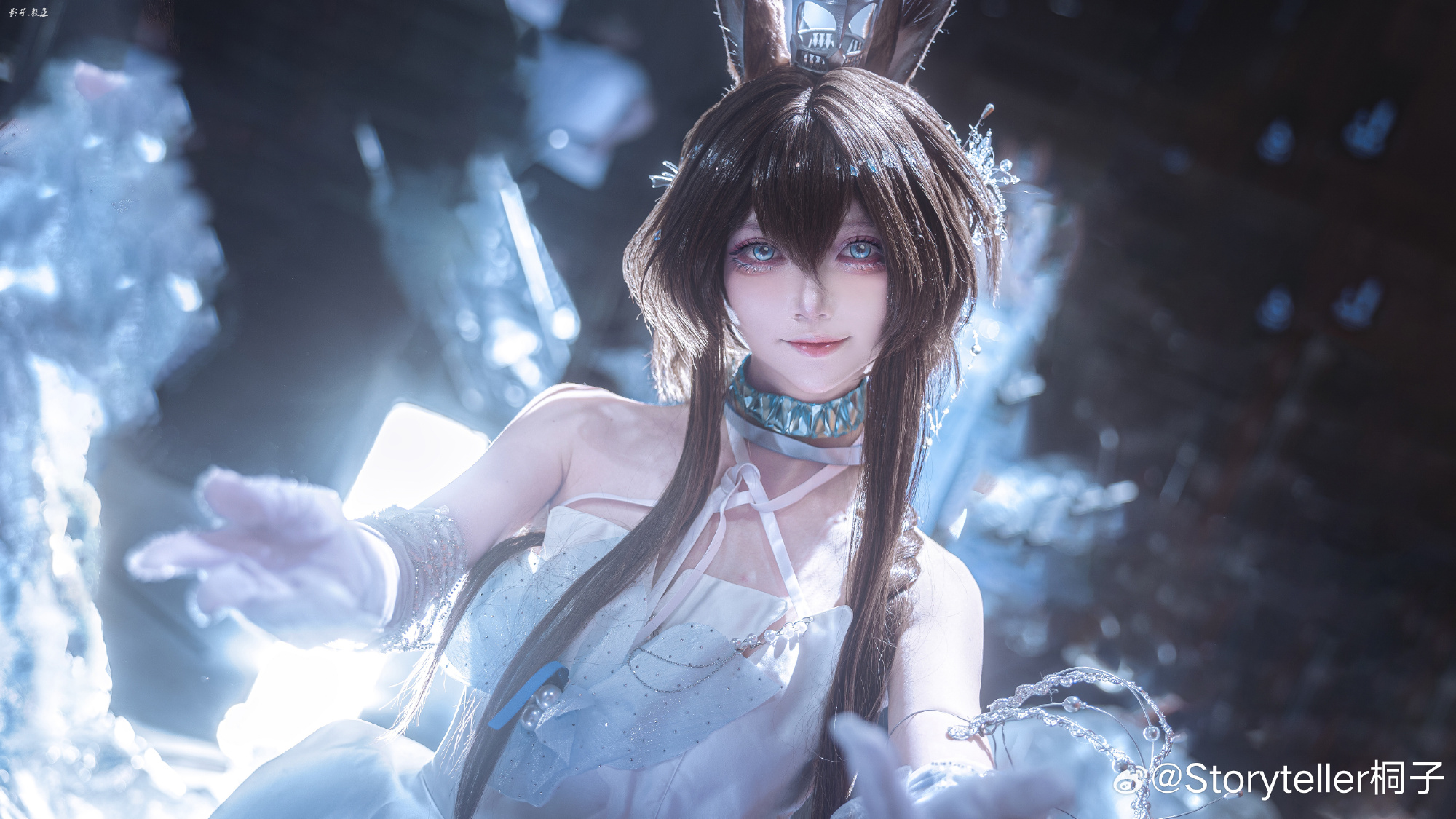 COSPLAY 明日方舟 阿米娅 - 时序花圃@Storyteller桐子