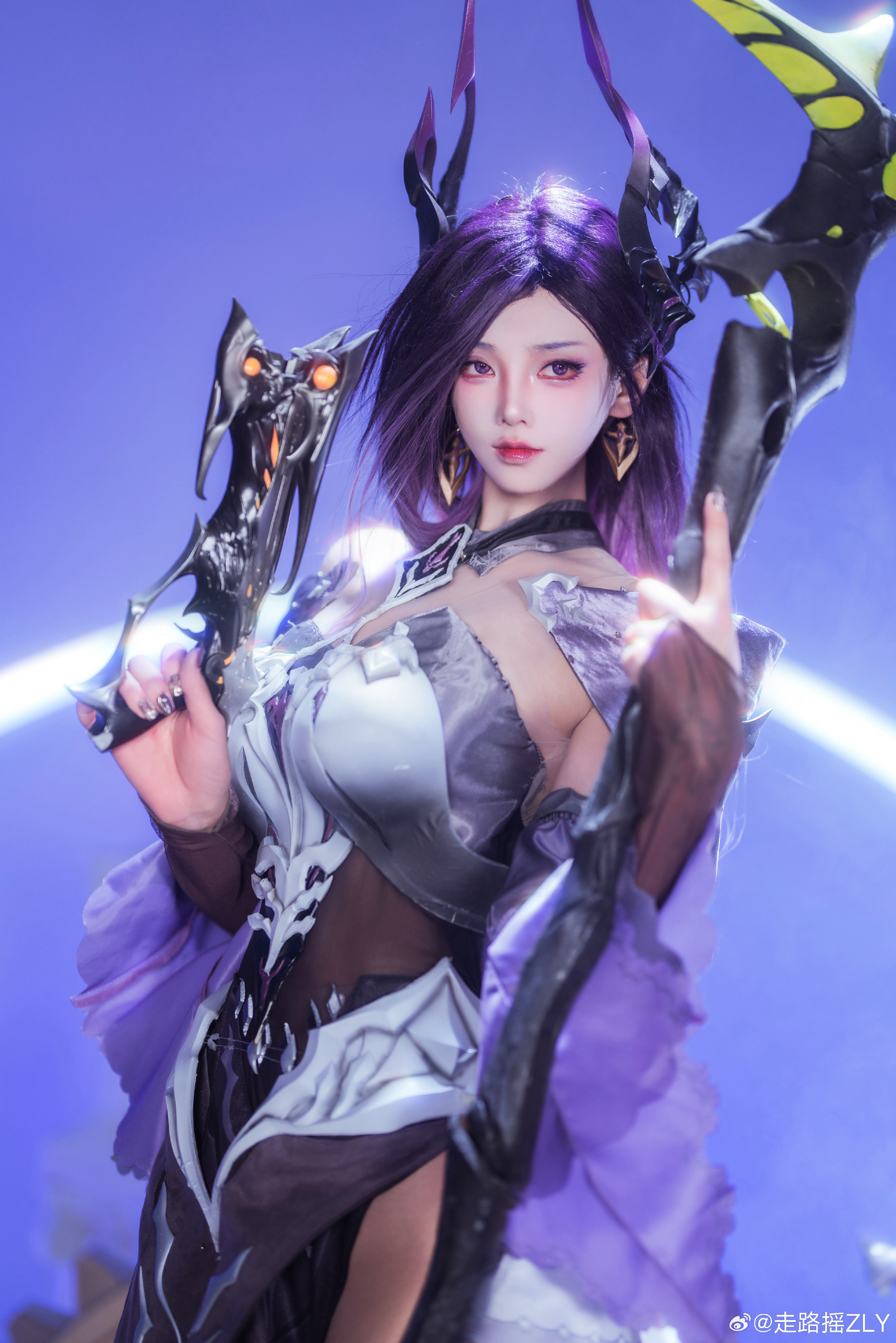 cosplay 姐姐还有多少武器是我不知道的？ 二重螺旋 旋西比尔@走路摇ZLY