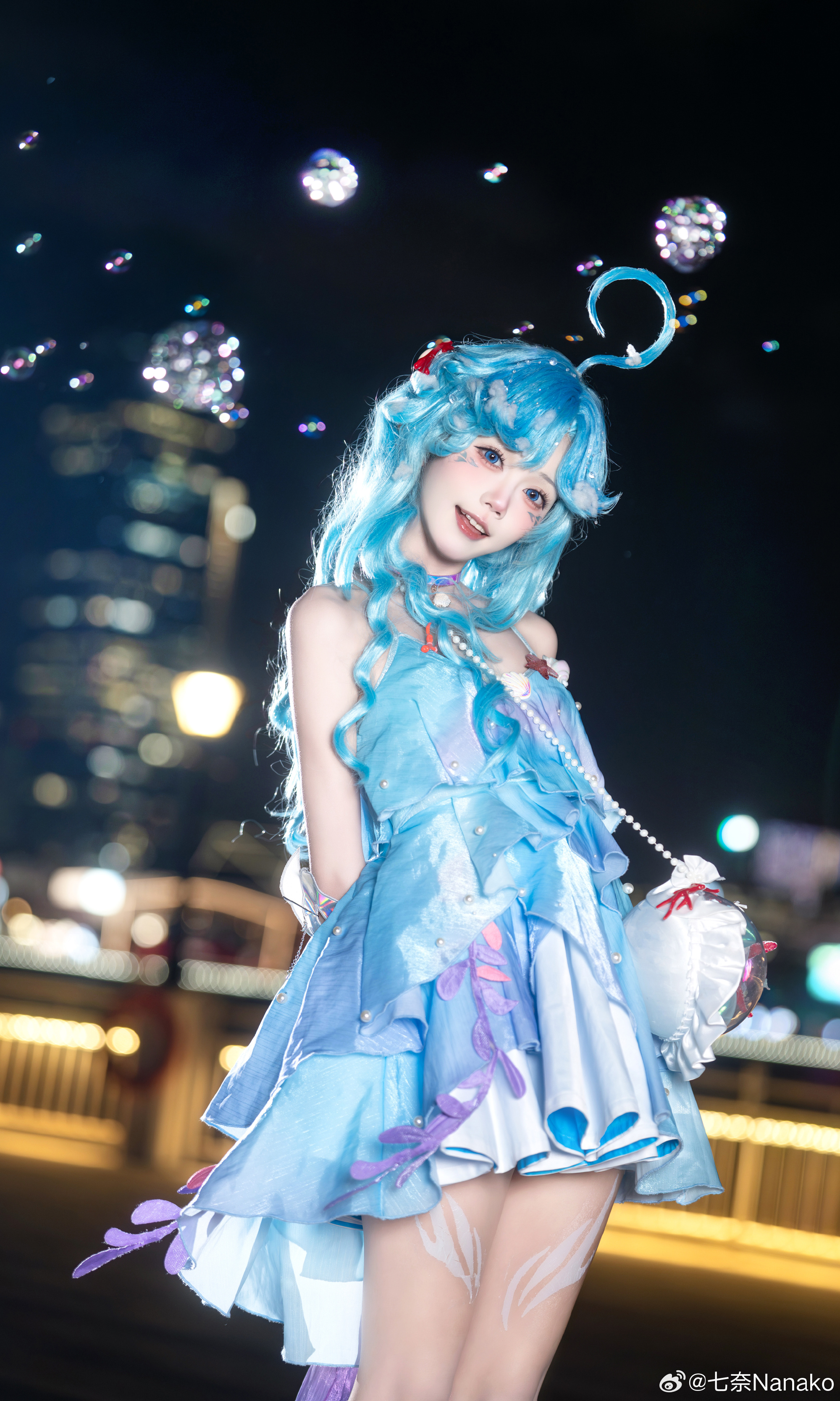 cosplay 王者荣耀 哇 朵朵为了打破次元壁有多拼！@聪明鯊鯊万