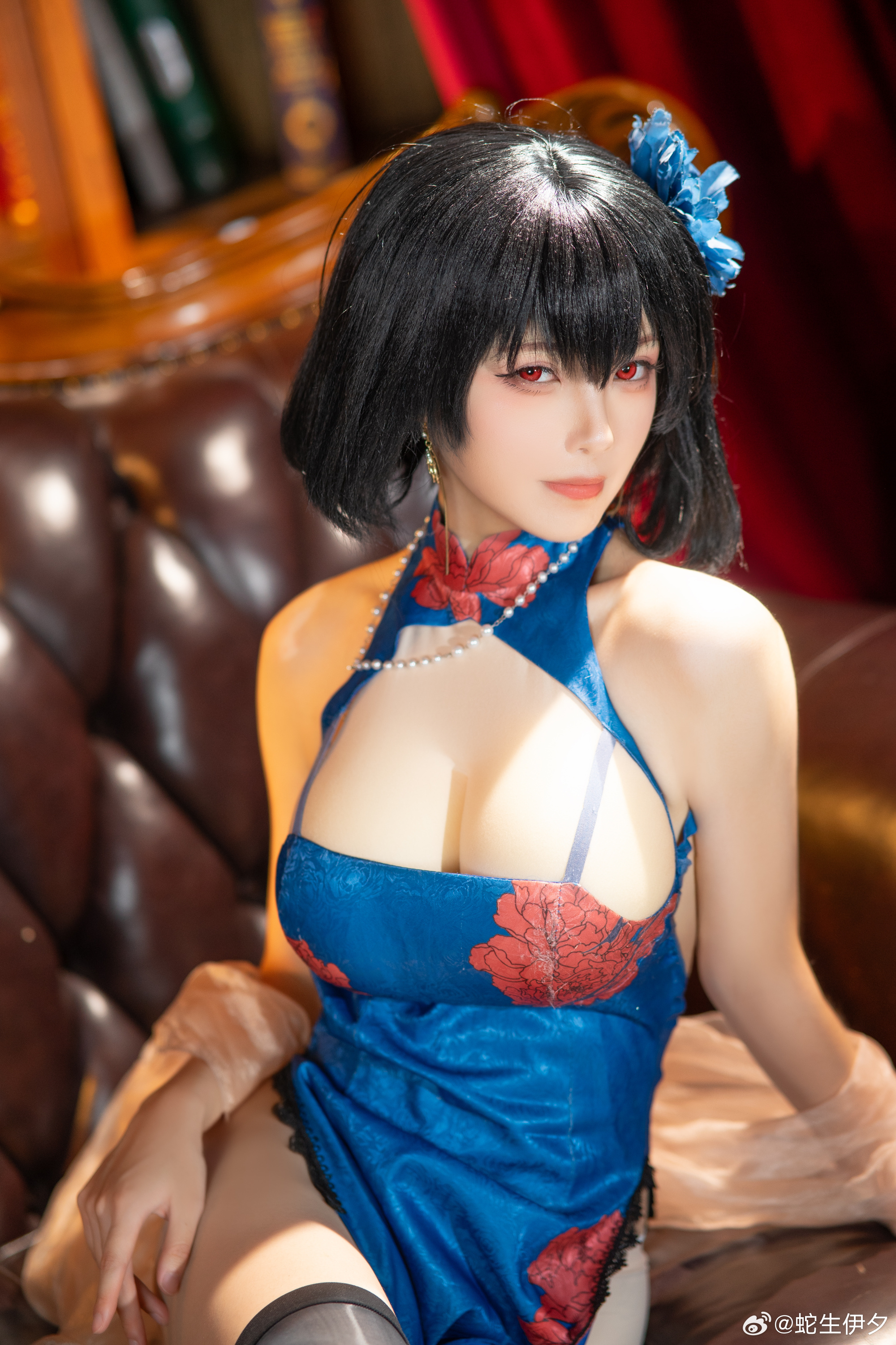cosplay 你身上有我的香水味……是刚刚在晚宴上靠太近的缘故？碧蓝航线 建武@蛇生伊夕